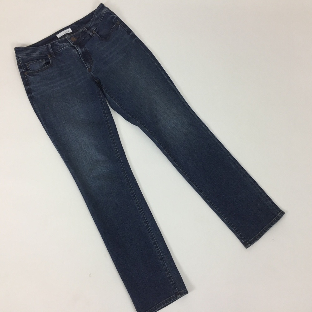 Loft Ann Taylor Women Jeans Size 27 Curvy Straight